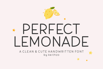 Perfect Lemonade Font for Fresh and Fun Design Projects