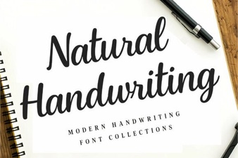 Natural Handwriting Fonts That Add a Personal Touch