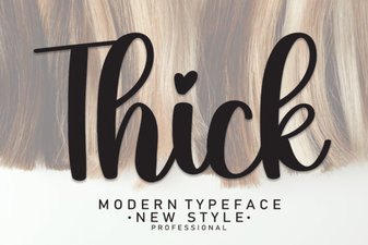 Bold and Beautiful: How Thick Fonts Transform Your Designs