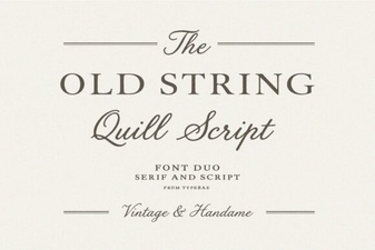 Old String Font: Vintage Typography for Creative Projects
